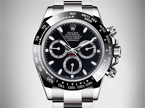 rolex daytona leather black|Rolex daytona stainless steel price.